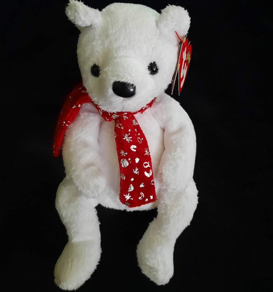 TY Beanie Babies 2000 Holiday Teddy
